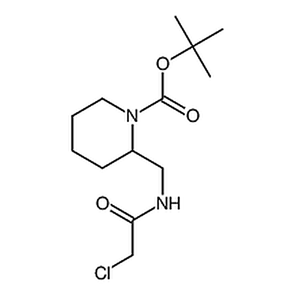 RHAWN tert-Butyl 2-((2-chloroacetamido)methyl)piperidine-1-carboxylate