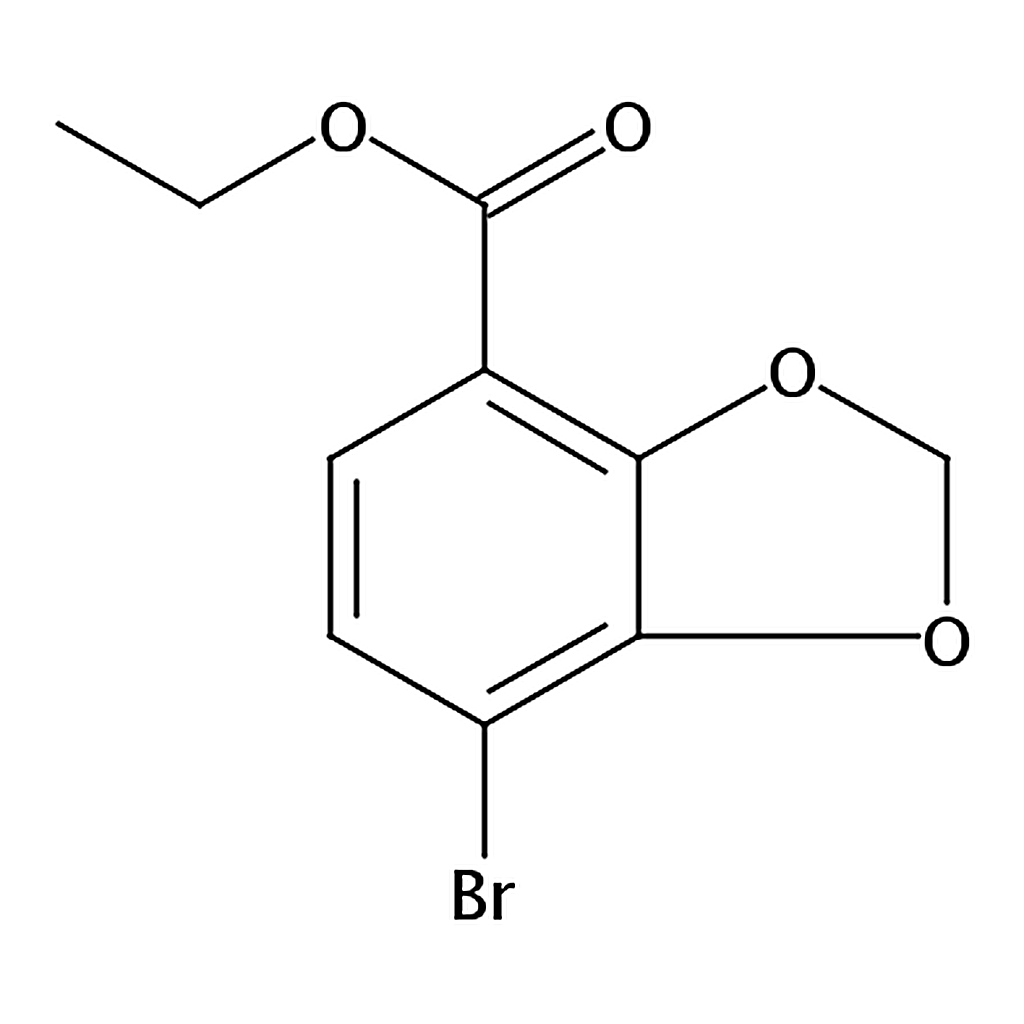 RHAWN Ethyl 7-bromobenzo[d][1，3]dioxole-4-carboxylate