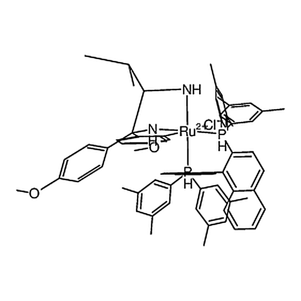 RHAWN Chloro{(S)-(-)-2,2'-bis[di(3,5-xylyl) phosphino]-1,1'-binaphthyl}[(2S)- (+)-1-(4-Methoxyphen