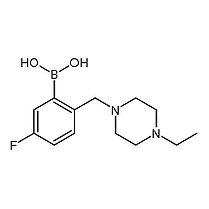 RHAWN (2-((4-ethylpiperazin-1-yl)methyl)-5-fluorophenyl)boronic acid