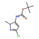 RHAWN tert-Butyl (3-chloro-1-methyl-1H-pyrazol-5-yl)carbamate