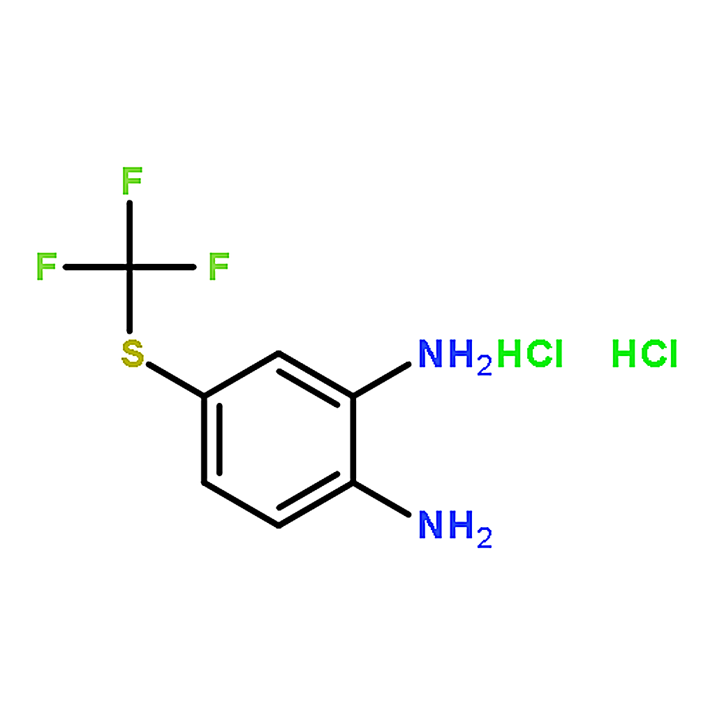 RHAWN 4-((Trifluoromethyl)thio)benzene-1,2-diamine dihydrochloride