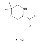 RHAWN (S)-6,6-Dimethylmorpholine-3-carboxylic acid hydrochloride