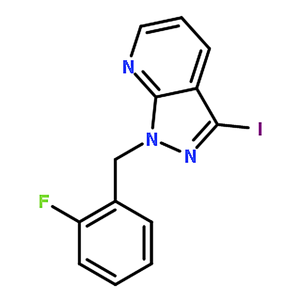 RHAWN 1-(2-Fluorobenzyl)-3-iodo-1H-pyrazolo[3，4-b]pyridine