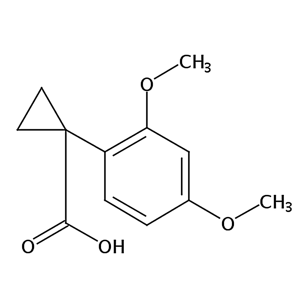 RHAWN 1-(2,4-Dimethoxyphenyl)cyclopropanecarboxylic Acid