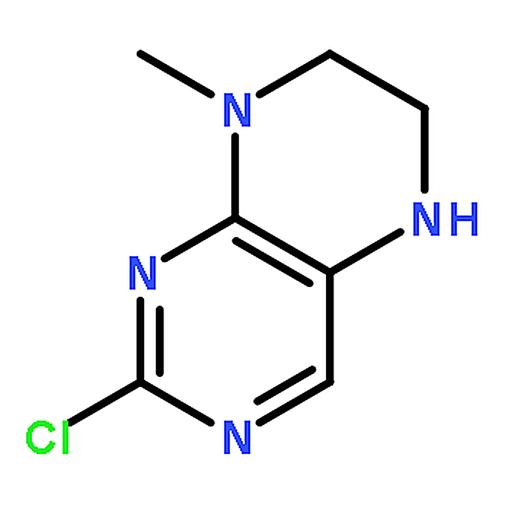 RHAWN 2-Chloro-8-methyl-5,6,7,8-tetrahydropteridine