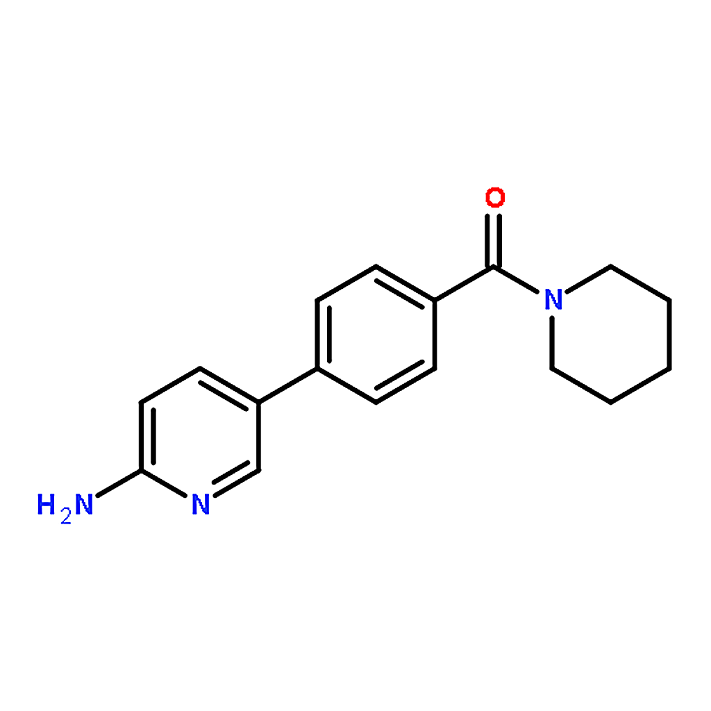 RHAWN 2-Amino-5-[4-(piperidinocarbonyl)phenyl]pyridine