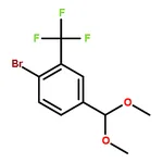 RHAWN 1-Bromo-4-(dimethoxymethyl)-2-(trifluoromethyl)benzene