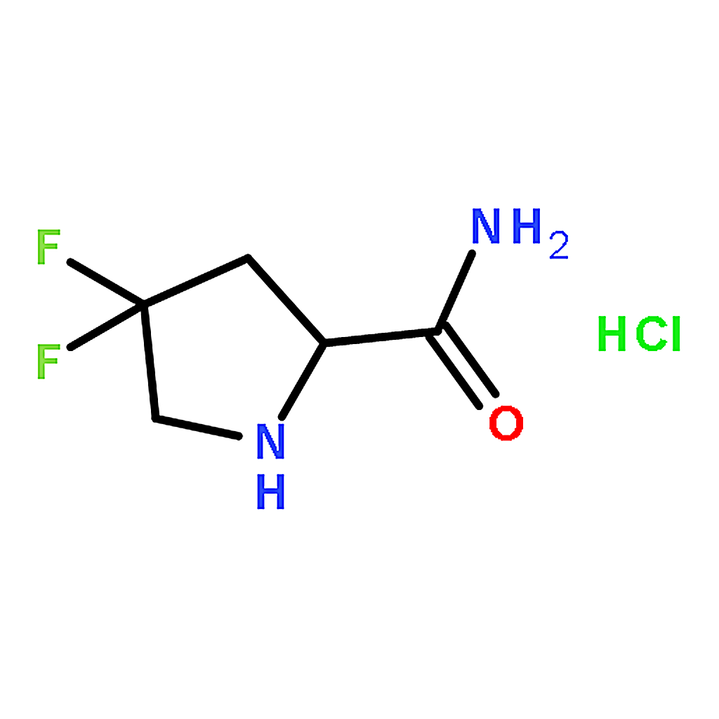RHAWN (R)-4,4-Difluoropyrrolidine-2-carboxamide hydrochloride