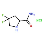 RHAWN (R)-4,4-Difluoropyrrolidine-2-carboxamide hydrochloride