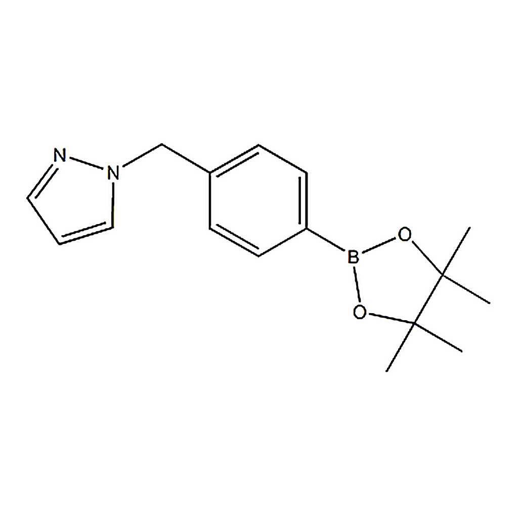 RHAWN 1-(4-(4,4,5,5-Tetramethyl-1,3,2-dioxaborolan-2-yl)benzyl)-1H-pyrazole