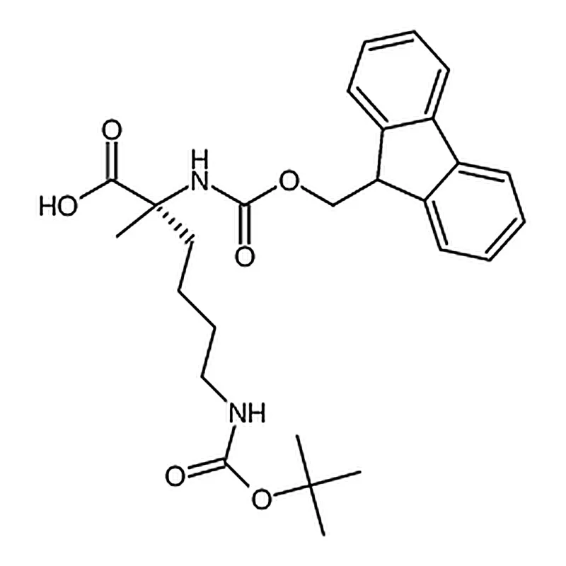 RHAWN (R)-2-((((9H-Fluoren-9-yl)methoxy)carbonyl)amino)-6-((tert-butoxycarbonyl)amino)-2-methylhex
