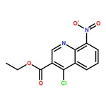RHAWN Ethyl 4-chloro-8-nitroquinoline-3-carboxylate