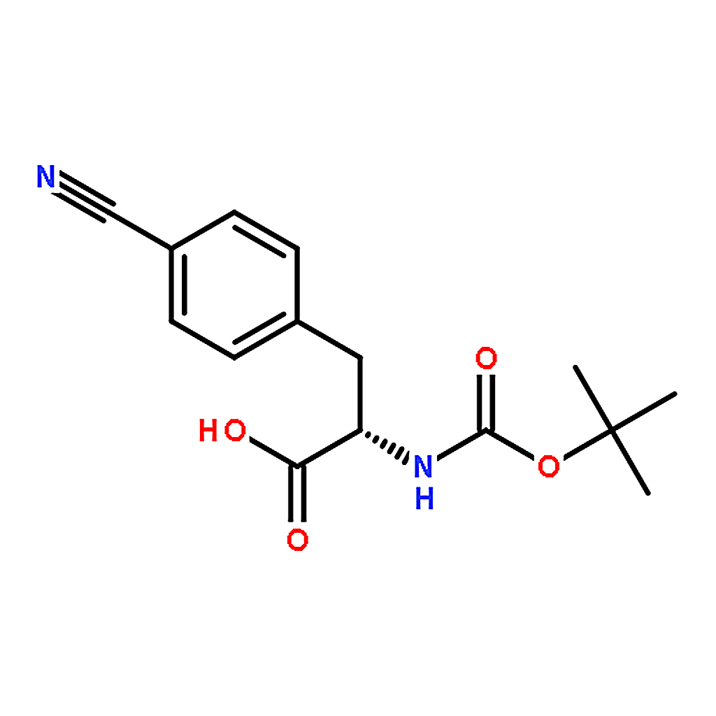 RHAWN (S)-2-((tert-Butoxycarbonyl)amino)-3-(4-cyanophenyl)propanoic acid