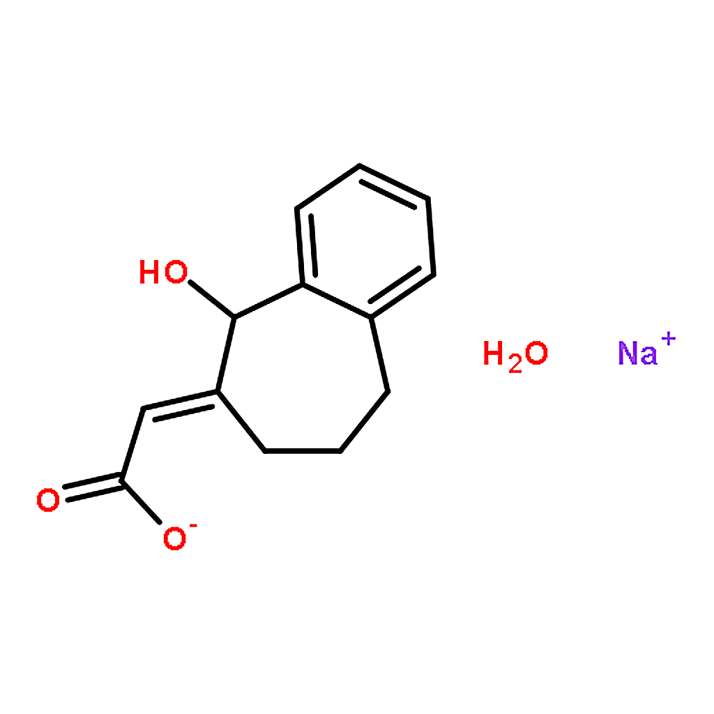 RHAWN NCS-382,6,7,8,9-Tetrahydro-5-hydroxy-5H-benzocyclohept-6-ylideneaceticacid