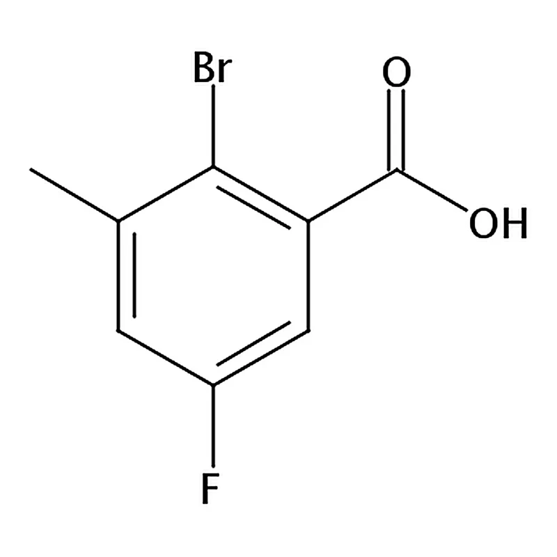 RHAWN 2-Bromo-5-fluoro-3-methylbenzoic acid