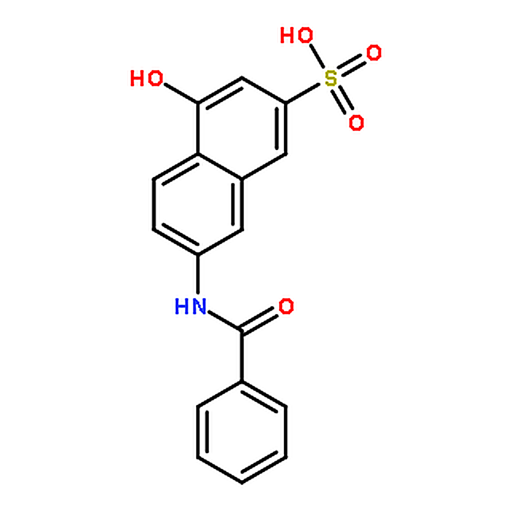 RHAWN 7-Benzamido-4-hydroxynaphthalene-2-sulfonic acid