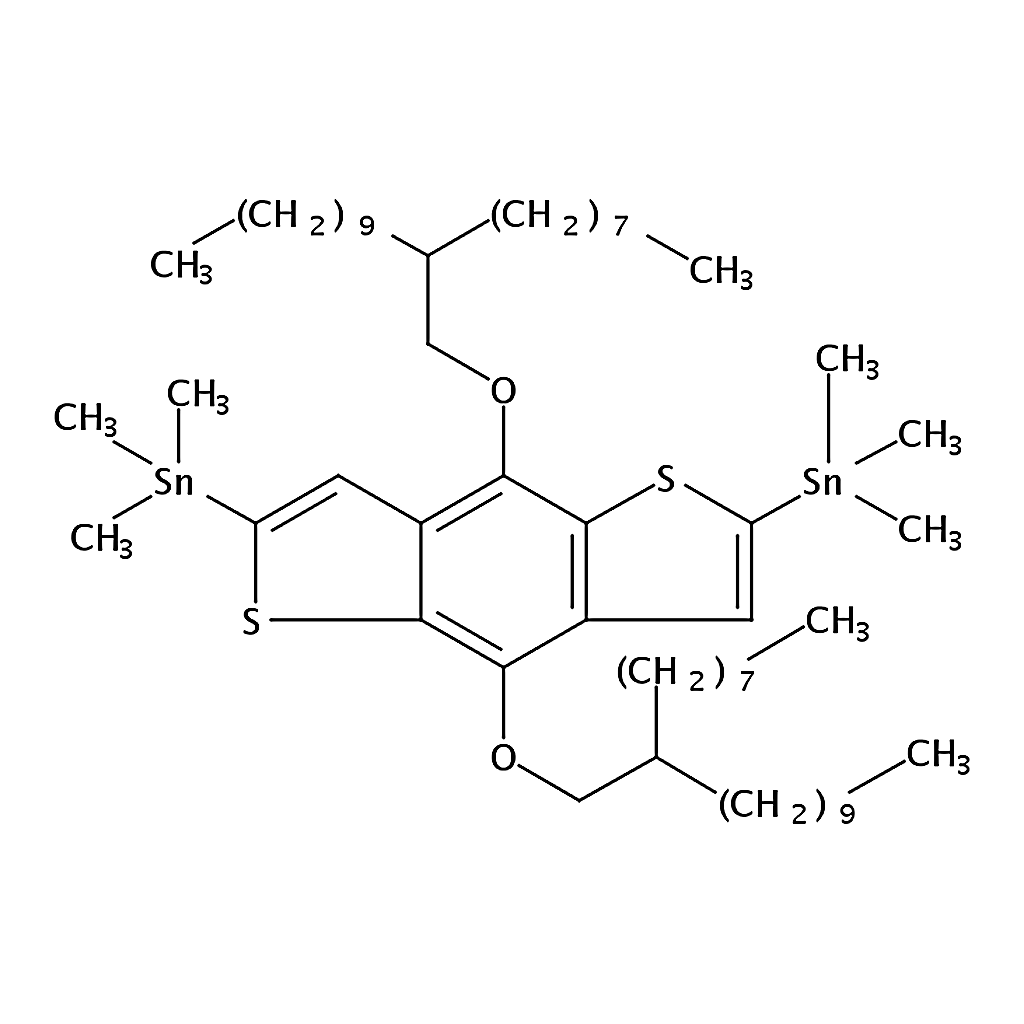 RHAWN 2，6-Bis(trimethylstannyl)-4，8-bis[(2-n-octyldodecyl)oxy]benzo[1，2-b:4，5-b']dithiophene