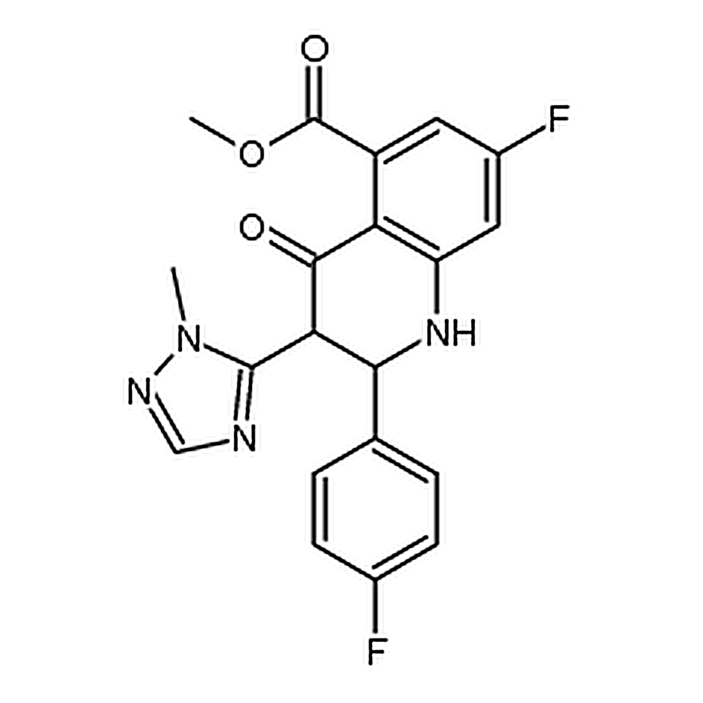 RHAWN Methyl 7-Fluoro-2-(4-Fluorophenyl)-3-(1-Methyl-1H-1,2,4-Triazol-5-Yl)-4-Oxo-1,2,3,4-Tetrahyd