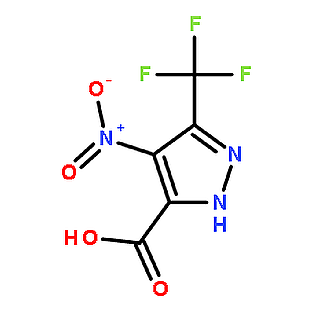 RHAWN 4-Nitro-3-(trifluoromethyl)-1H-pyrazole-5-carboxylic acid