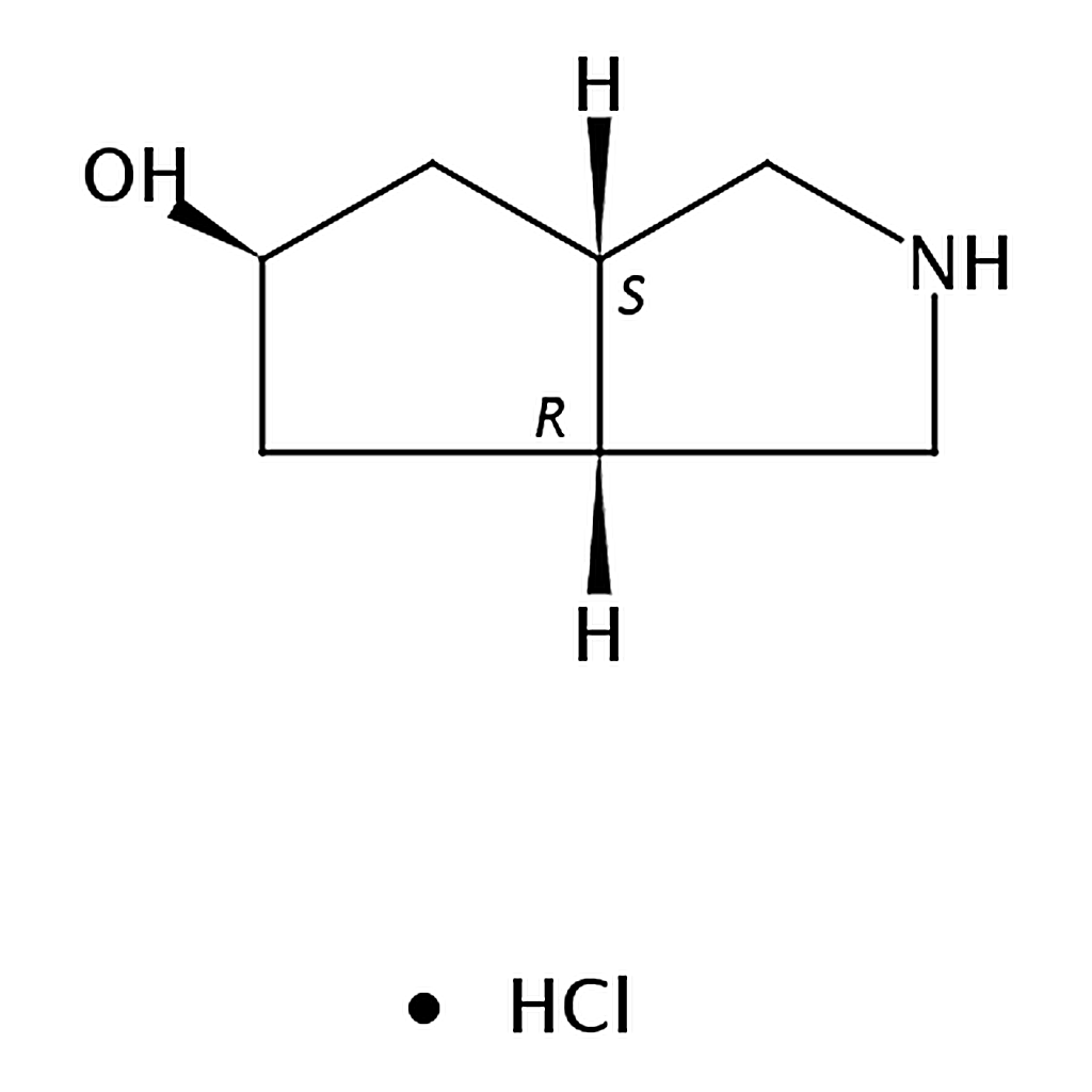 RHAWN (3AR，5R，6AS)-REL-OCTAHYDROCYCLOPENTA[C]PYRROL-5-OL HCL