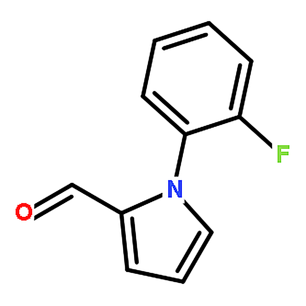 RHAWN 1-(2-fluorophenyl)-1H-pyrrole-2-carbaldehyde
