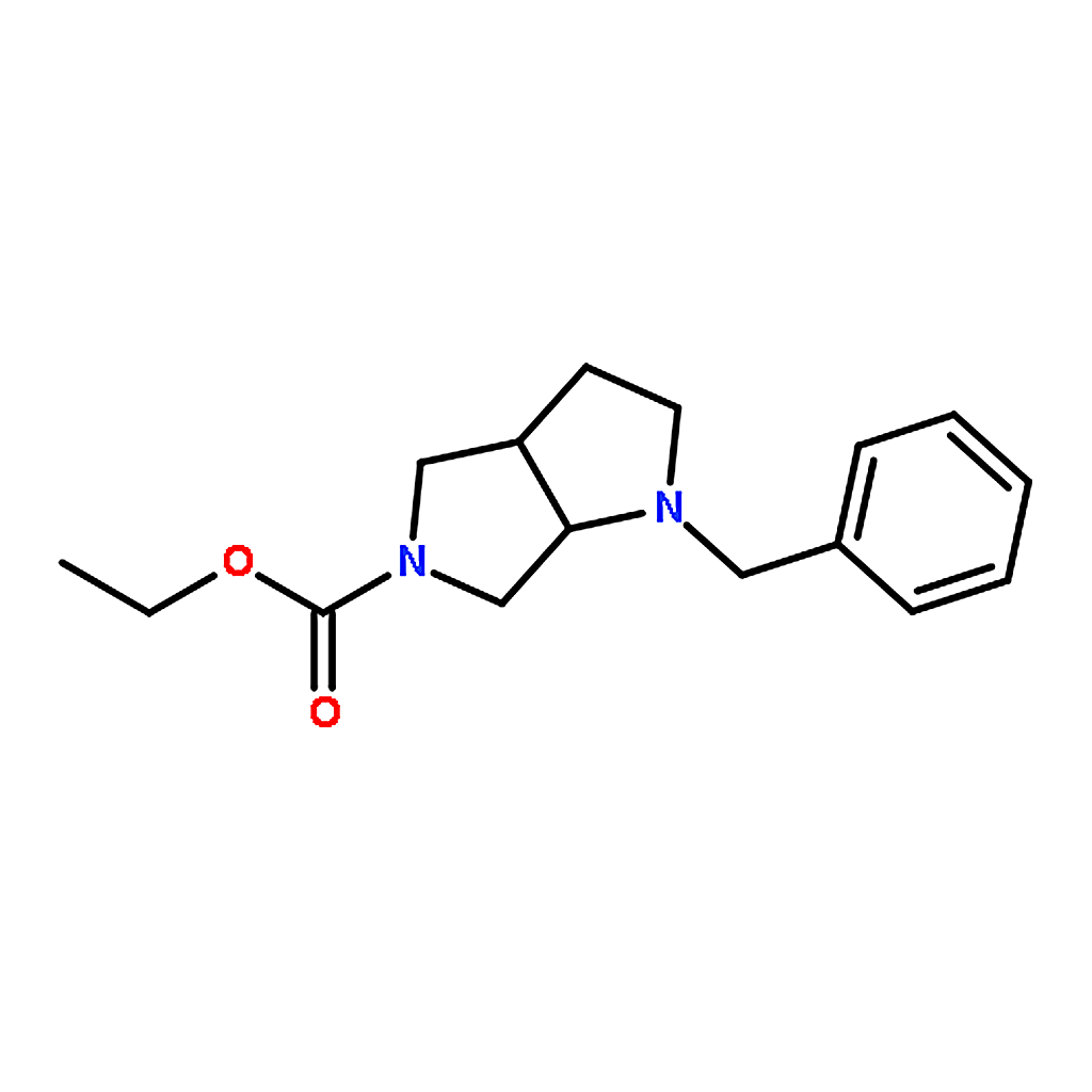 RHAWN Ethyl 1-benzylhexahydropyrrolo[3，4-b]pyrrole-5(1H)-carboxylate