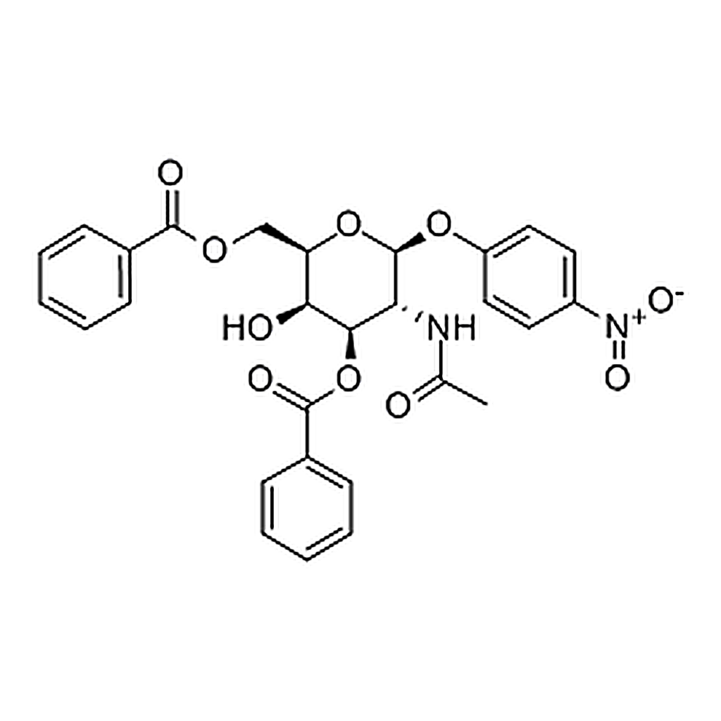 RHAWN 4-Nitrophenyl 2-acetamido-2-deoxy-3,6-di-O-benzoyl--D-galactopyranoside
