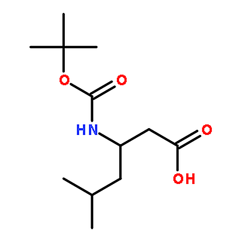 RHAWN (S)-3-((tert-Butoxycarbonyl)amino)-5-methylhexanoic acid