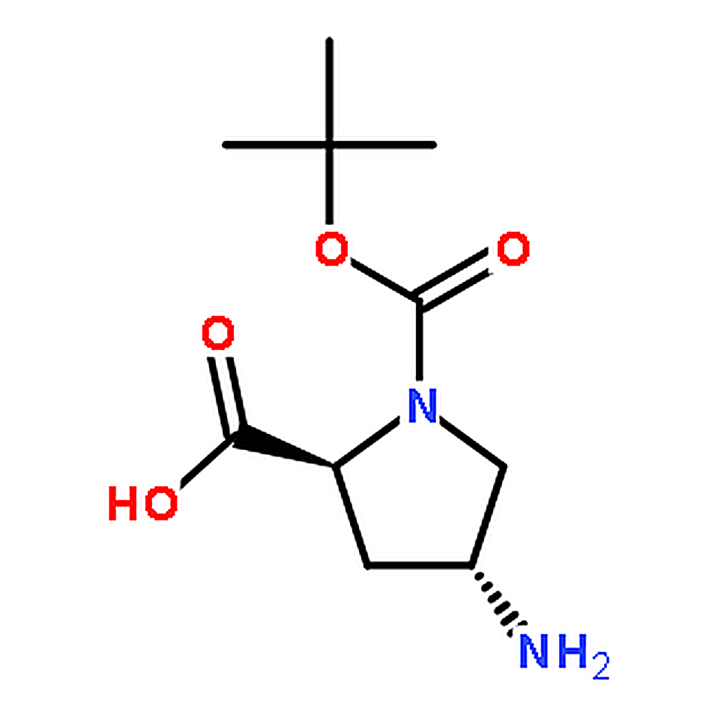 RHAWN (2S,4R)-4-Amino-1-(tert-butoxycarbonyl)pyrrolidine-2-carboxylic acid