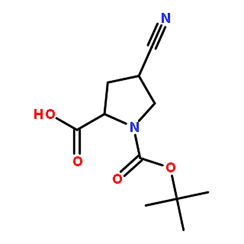 RHAWN (2S,4S)-1-(tert-Butoxycarbonyl)-4-cyanopyrrolidine-2-carboxylic acid