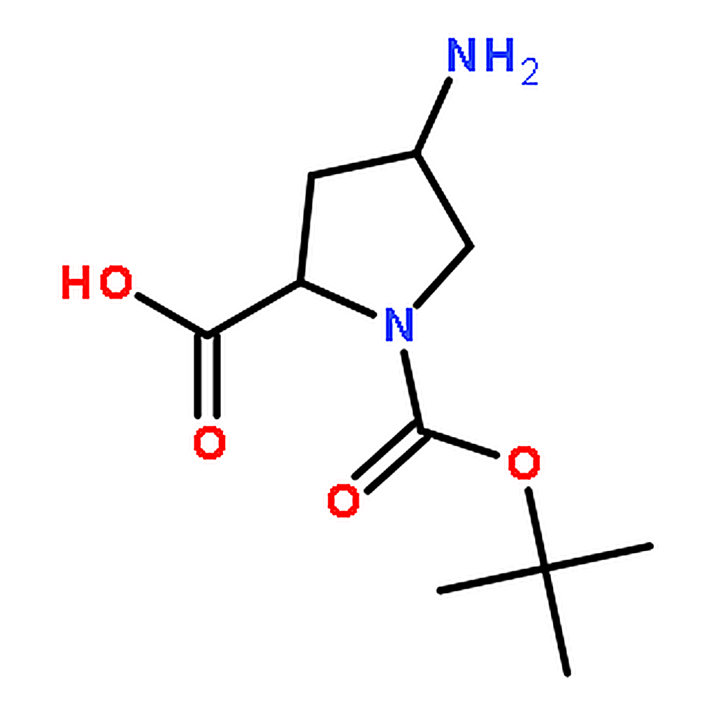 RHAWN (2R,4R)-1-Boc-4-Aminopyrrolidine-2-carboxylic acid
