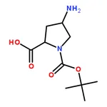RHAWN (2R,4R)-1-Boc-4-Aminopyrrolidine-2-carboxylic acid