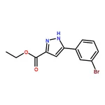 RHAWN Ethyl 3-(3-bromophenyl)-1H-pyrazole-5-carboxylate