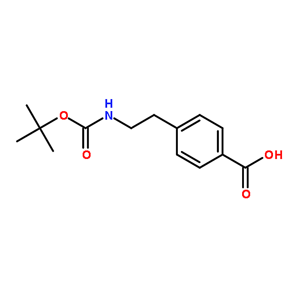 RHAWN 4-(2-((tert-Butoxycarbonyl)amino)ethyl)benzoic acid
