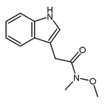 RHAWN 2-(1H-Indol-3-yl)-N-methoxy-N-methylacetamide