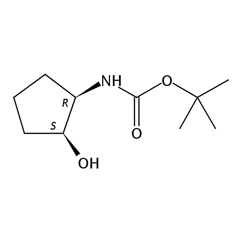 RHAWN tert-Butyl ((1R,2S)-2-hydroxycyclopentyl)carbamate