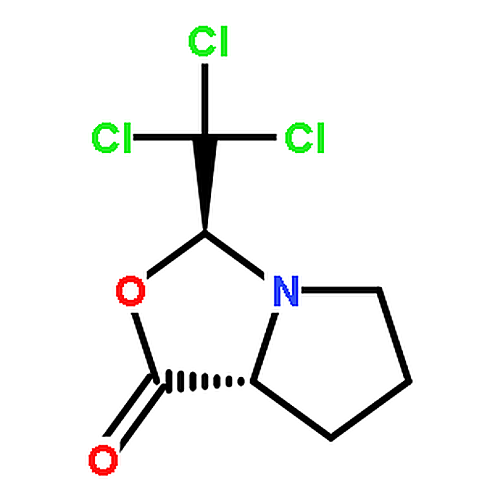 RHAWN (3S,7aR)-3-(Trichloromethyl)tetrahydro-1H,3H-pyrrolo[1,2-c]oxazol-1-one