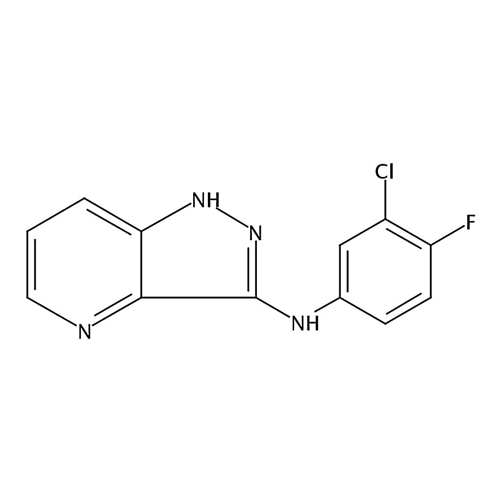 RHAWN N-(3-Chloro-4-fluorophenyl)-1H-pyrazolo[4,3-b]pyridin-3-amine