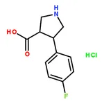 RHAWN trans-4-(4-Fluorophenyl)pyrrolidine-3-carboxylic acid hydrochloride