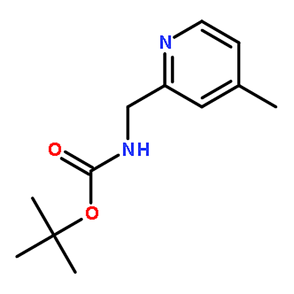 RHAWN tert-Butyl ((4-methylpyridin-2-yl)methyl)carbamate
