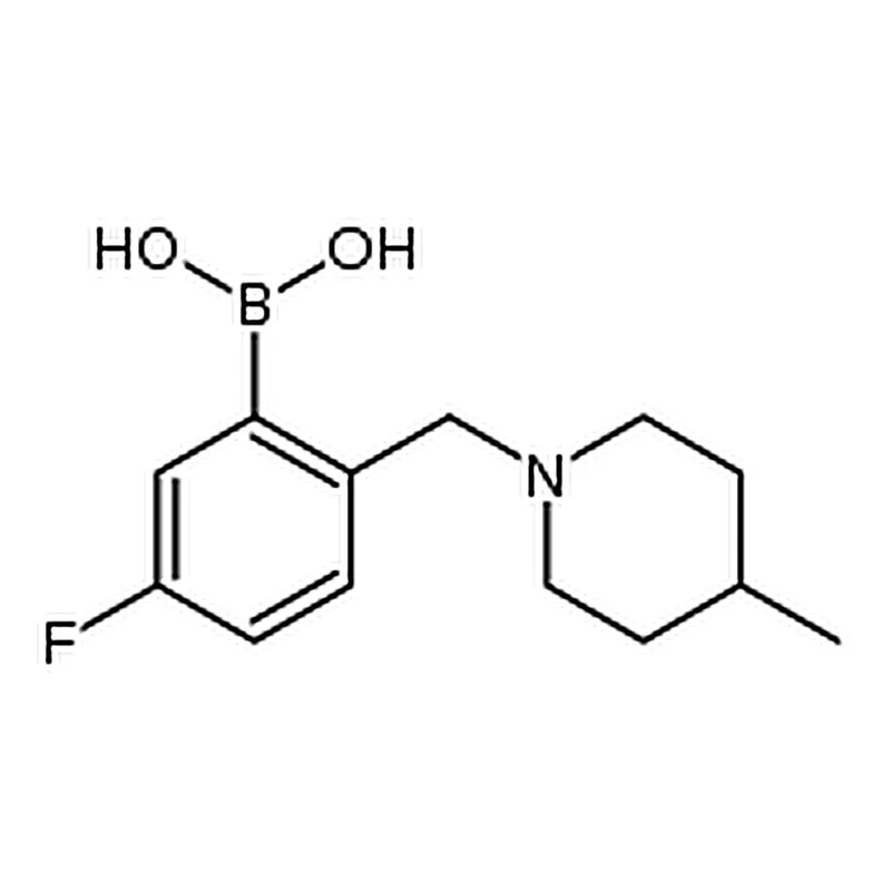RHAWN (5-Fluoro-2-((4-methylpiperidin- 1-yl)methyl)phenyl)boronic acid