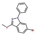 RHAWN 6-Bromo-3-methoxy-1-phenyl-1H-indazole