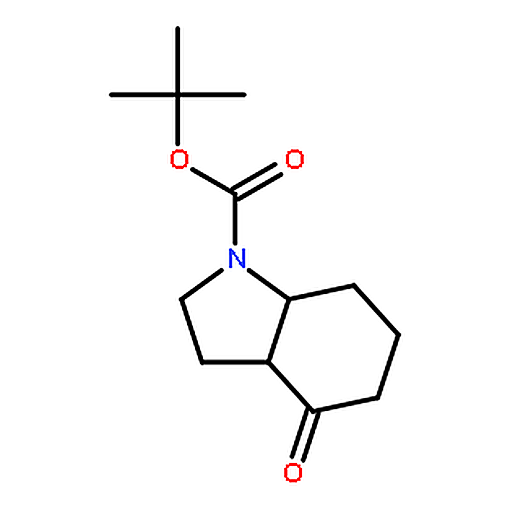RHAWN tert-Butyl 4-oxooctahydro-1H-indole-1-carboxylate