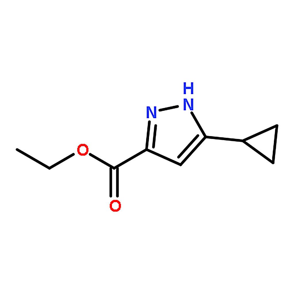 RHAWN Ethyl 5-cyclopropyl-1H-pyrazole-3-carboxylate