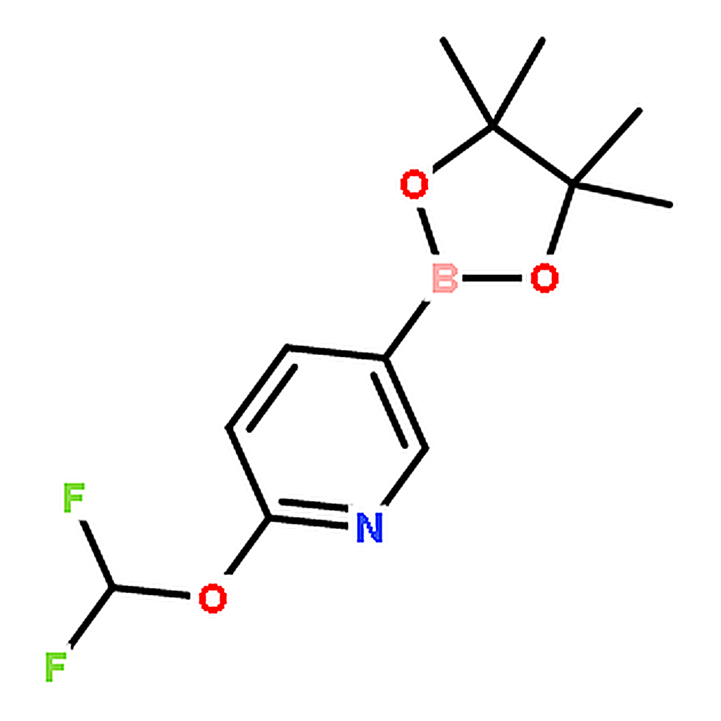 RHAWN 2-(Difluoromethoxy)-5-(4,4,5,5-tetramethyl-1,3,2-dioxaborolan-2-yl)pyridine