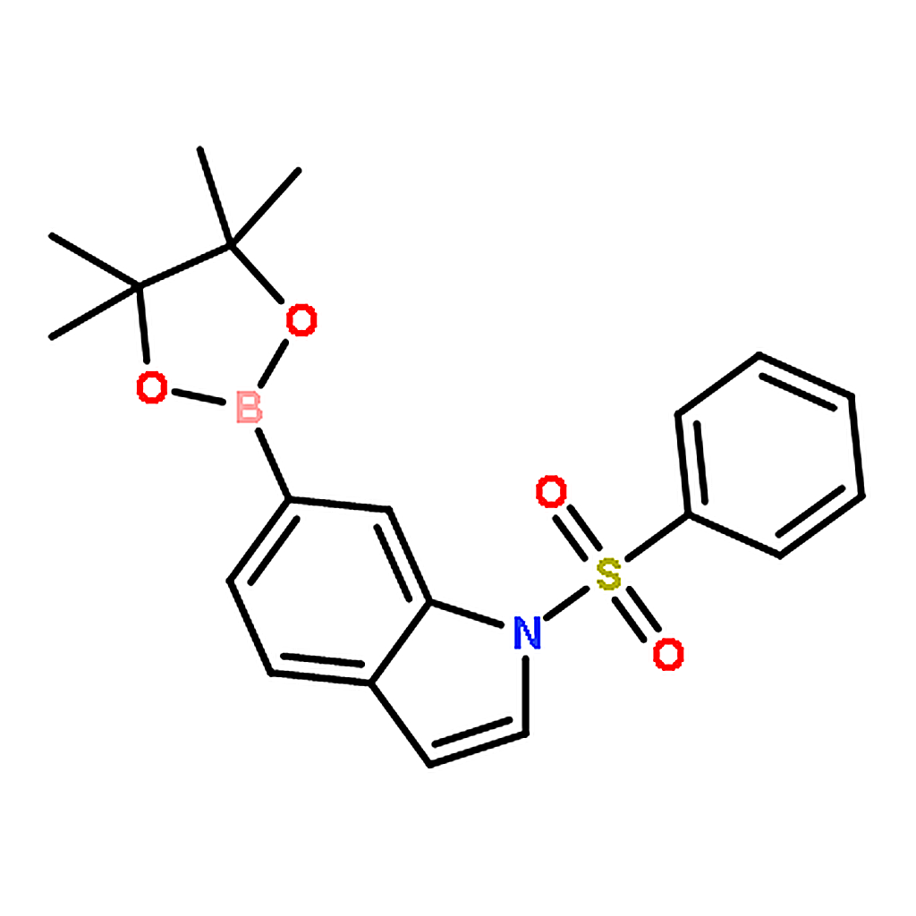 RHAWN 1-(Phenylsulfonyl)-6-(4,4,5,5-tetramethyl-1,3,2-dioxaborolan-2-yl)-1H-indole