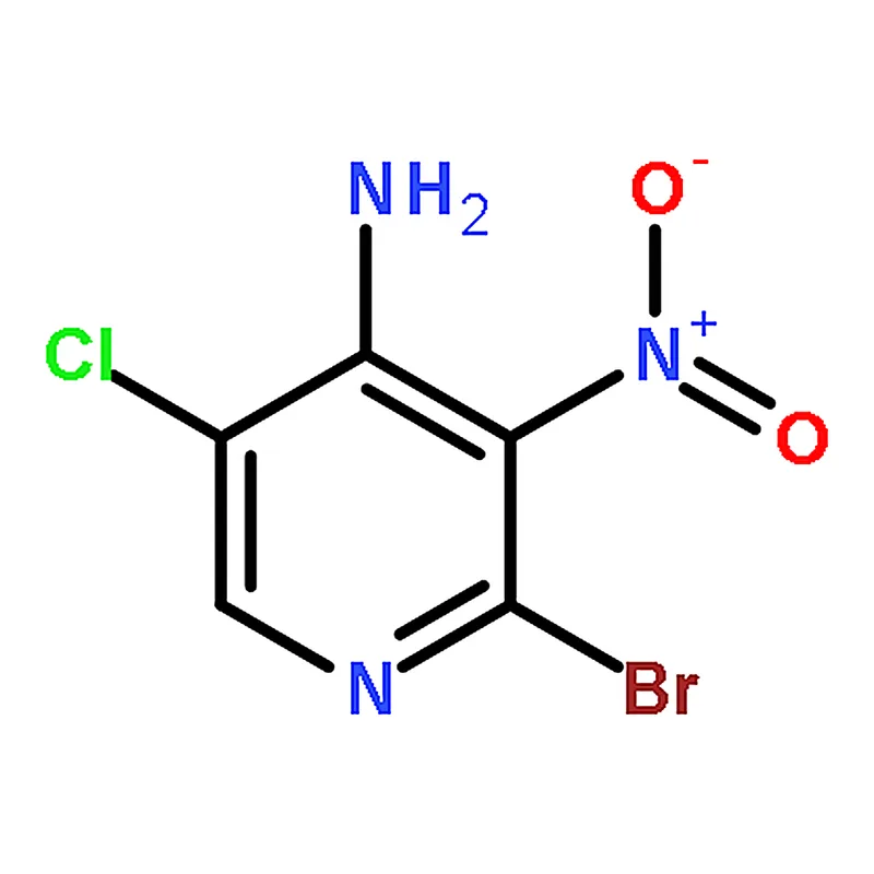 RHAWN 5-Bromo-2-chloro-3-nitropyridin-4-amine