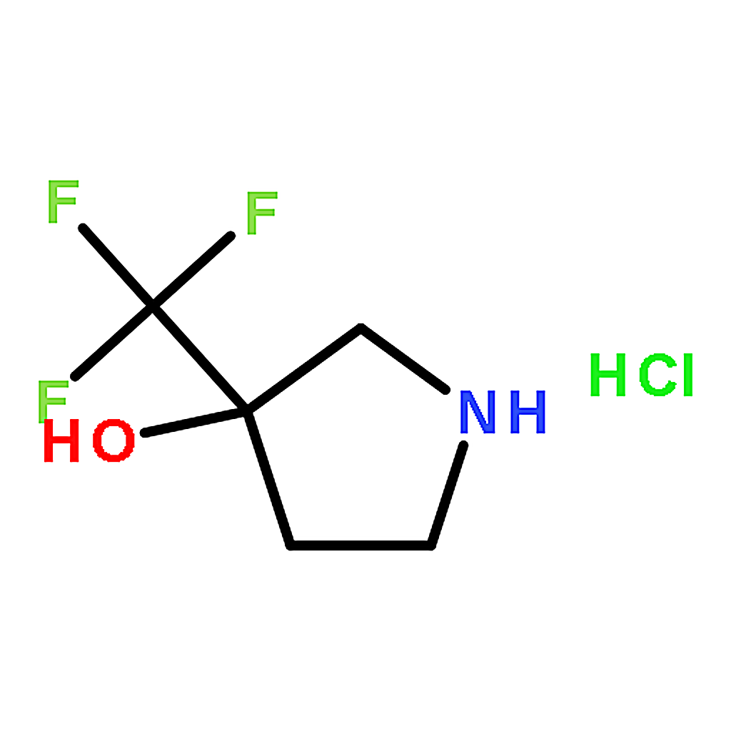 RHAWN 3-(Trifluoromethyl)pyrrolidin-3-ol hydrochloride