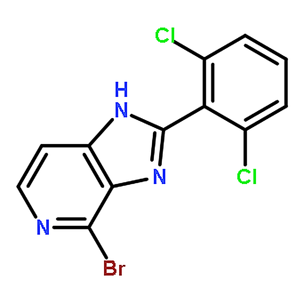 RHAWN 4-Bromo-2-(2,6-dichlorophenyl)-1H-imidazo[4,5-c]pyridine